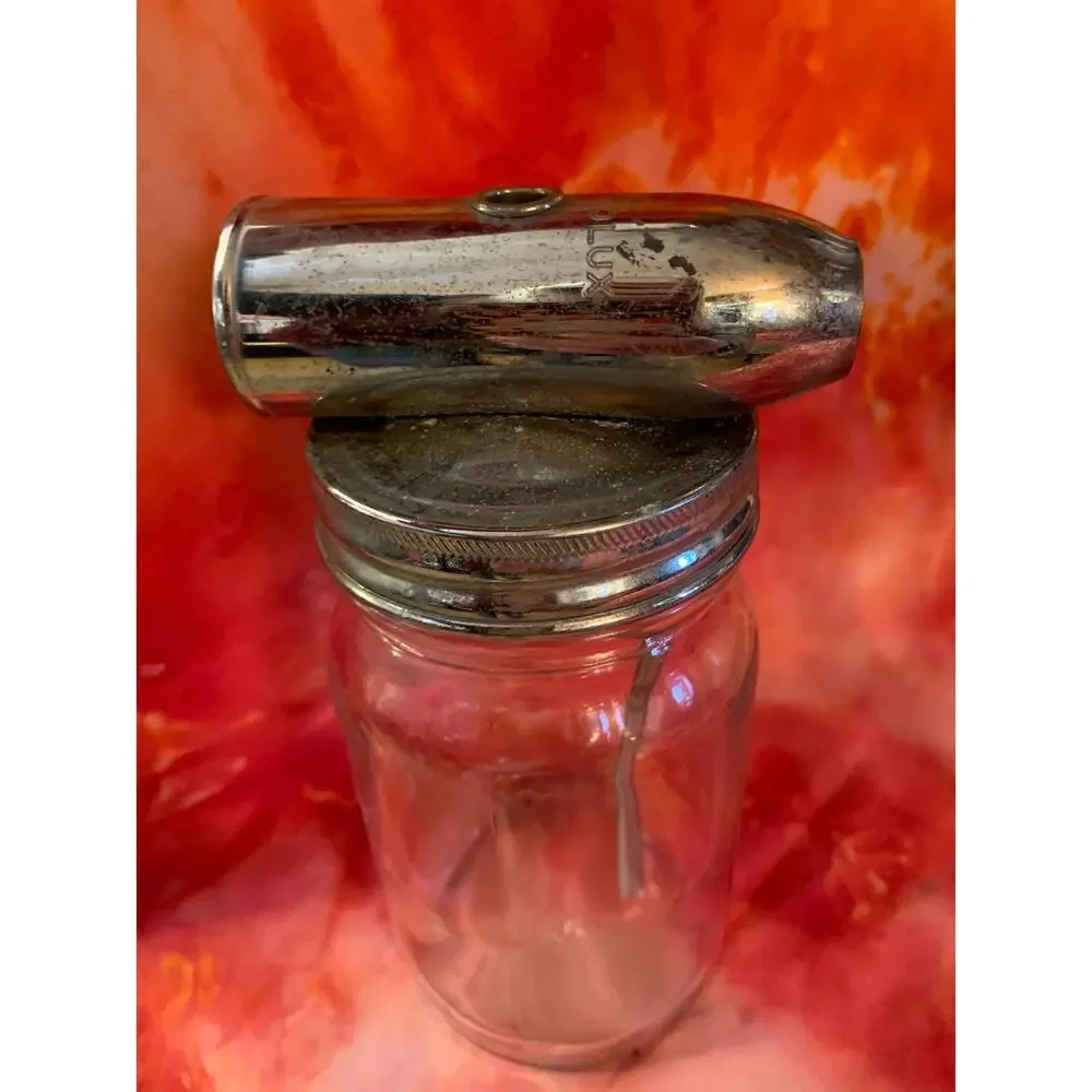 Vintage Electrolux Glass Sprayer Jars set of 2